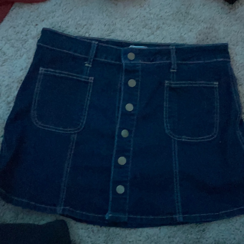 Denim skirt